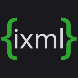 iXML Syntax Highlighting